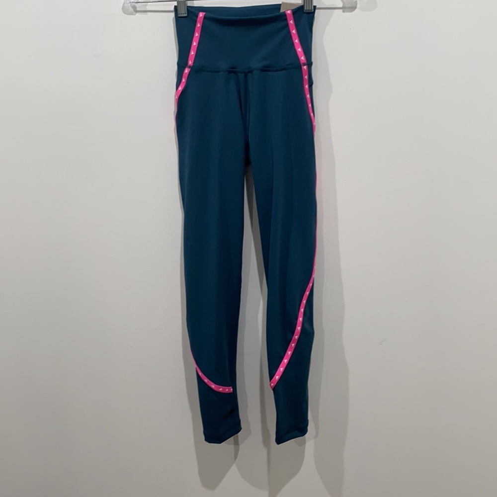 Adidas Women's Primegreen Aeroready 3 Bar Elastic Training Tights XS - Picture 2 of 11